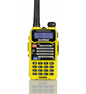 Baofeng BF-F9 V2+ Tri-Power 8 Watt Dual-Band (Yellow)