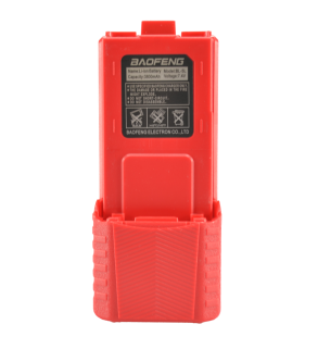 Baofeng 7.4v 3800mAh Li-ion Extended Battery  Red