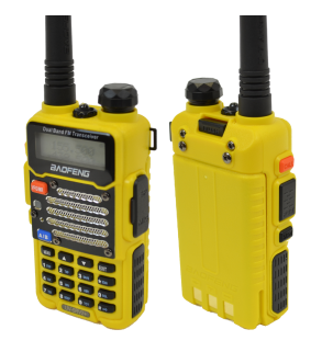 Baofeng UV-5R V2+ (Yellow)